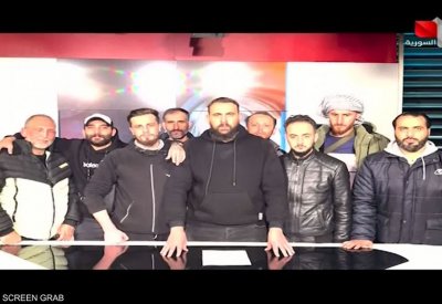 أول بيان من المعارضة على التلفزيون السوري الرسمي