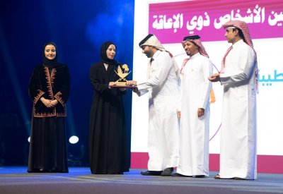 "سمو" تفوز بجائزة خليجية في مهرجان المسرح للأشخاص ذوي الإعاقة بالدوحة