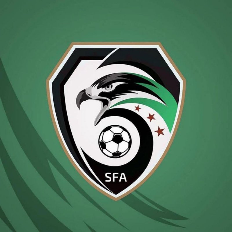 شعار الاتحاد السوري لكرة القدم.. أخضر