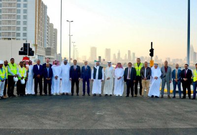 وزير الأشغال يفتتح شارع 105 ضمن أعمال مشروع شارع المحرق الدائري