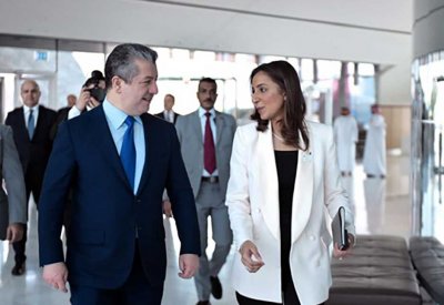 رئيس وزراء إقليم كردستان العراق يزور مجلس التنمية الاقتصادية