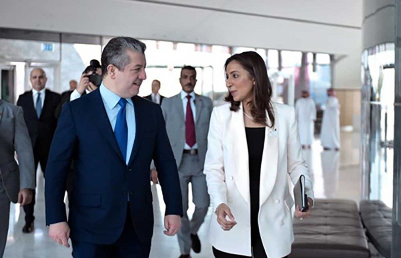 رئيس وزراء إقليم كردستان العراق يزور مجلس التنمية الاقتصادية