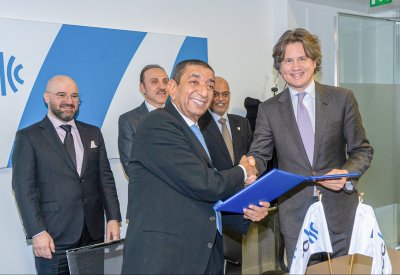 شراكة استراتيجية تمتد لأكثر من 170 دولة مع “التجارة الدولية”