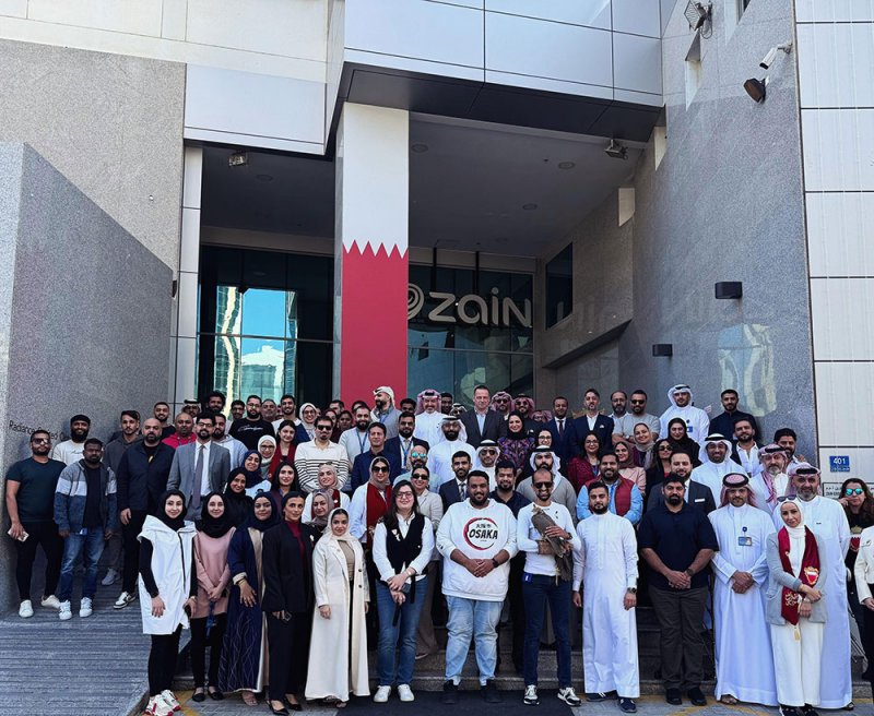 زين البحرين تحتفل مع موظفيها بمناسبة العيد الوطني