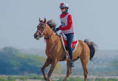 سمو الشيخة شيمة بنت ناصر تشارك في السباق الدولي للقدرة