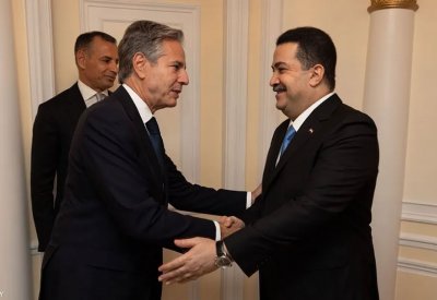 بلينكن يزور العراق بشكل مفاجئ لمناقشة "سوريا الجديدة"