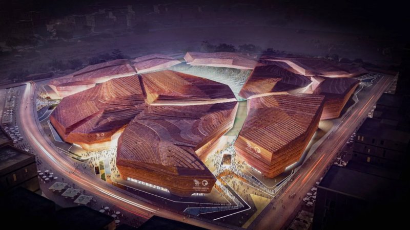 "المربع الجديد".. أيقونة الملاعب السعودية في كأس العالم 2034
