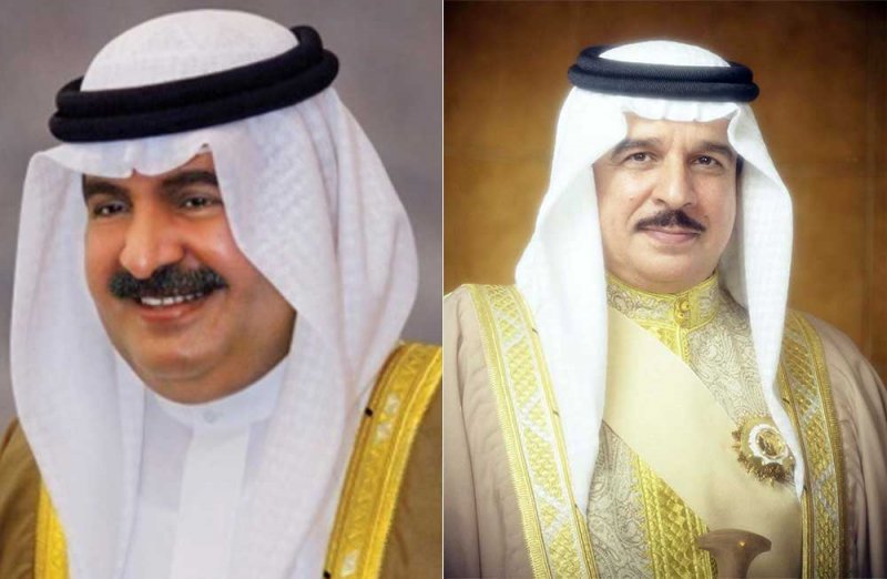 جلالة الملك المعظم يتلقى برقية تهنئة من سمو الشيخ علي بن خليفة آل خليفة