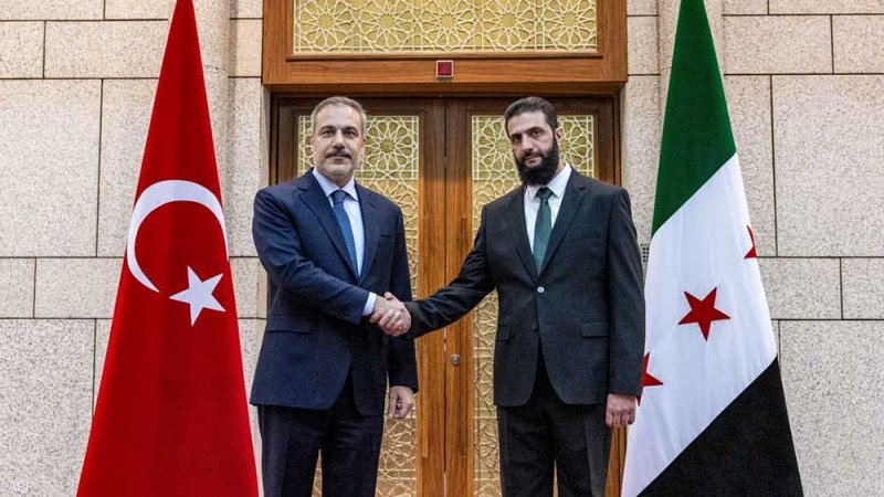 الجولاني وفيدان يتفقان على نزع سلاح الأكراد وحل الفصائل