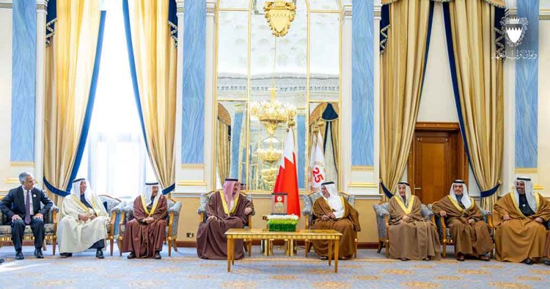 سمو ولي العهد رئيس الوزراء: المنجزات التنموية التي تتحقق للوطن وكافة أبنائه أساسها العمل المشترك لكافة أعضاء فريق البحرين