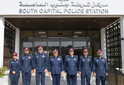 رئيس الأمن العام يزور مركز شرطة جنوب العاصمة للوقوف على جاهزية الخدمات الأمنية