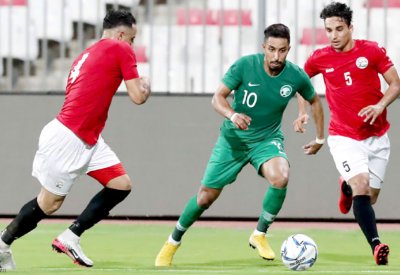 “الأخضر” السعودي يسعى لإعادة هيبته أمام اليمن
