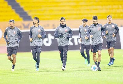 “الأحمر” يستعد للكويت وسط أجواء من التفاؤل