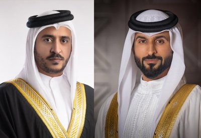 سمو الشيخ فيصل بن راشد آل خليفة يهنئ سمو الشيخ ناصر بن حمد وسمو الشيخ خالد بن حمد