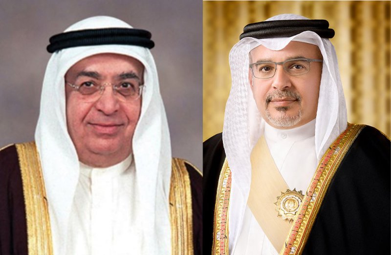 سمو ولي العهد رئيس مجلس الوزراء يتلقى برقية تهنئة من سمو الشيخ محمد بن مبارك آل خليفة