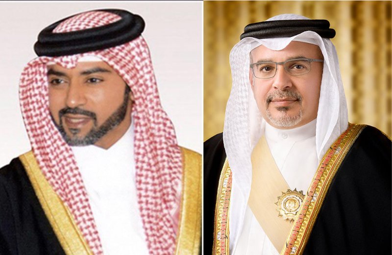 سمو ولي العهد رئيس مجلس الوزراء يتلقى برقية تهنئة من سمو الشيخ فيصل بن راشد بن عيسى آل خليفة