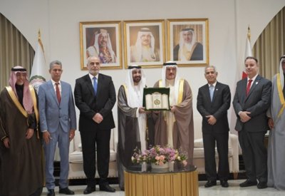 رئيس مجلس النواب يستقبل رئيس البرلمان العربي