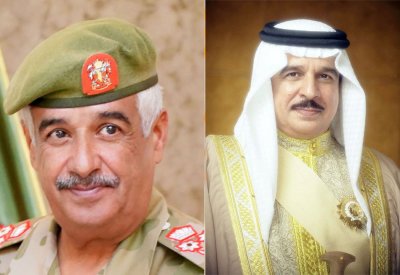 جلالة الملك المعظم القائد الأعلى للقوات المسلحة يتبادل التهاني مع سمو رئيس الحرس الوطني