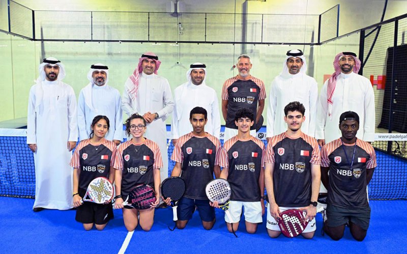 بنك البحرين الوطني يدعم أكاديمية الشباب التابعة للاتحاد البحريني للبادل