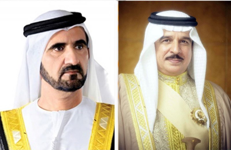 جلالة الملك المعظم يتلقى اتصالًا هاتفيًا من سمو الشيخ محمد بن راشد آل مكتوم