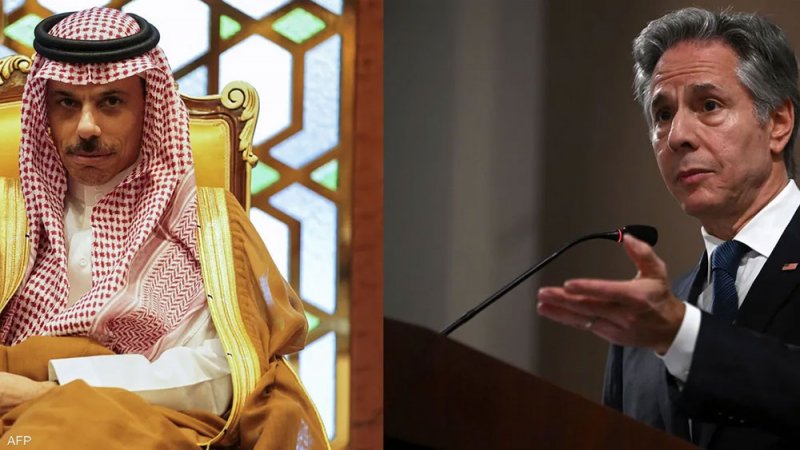 وزيرا خارجية السعودية وأميركا يبحثان المستجدات الإقليمية
