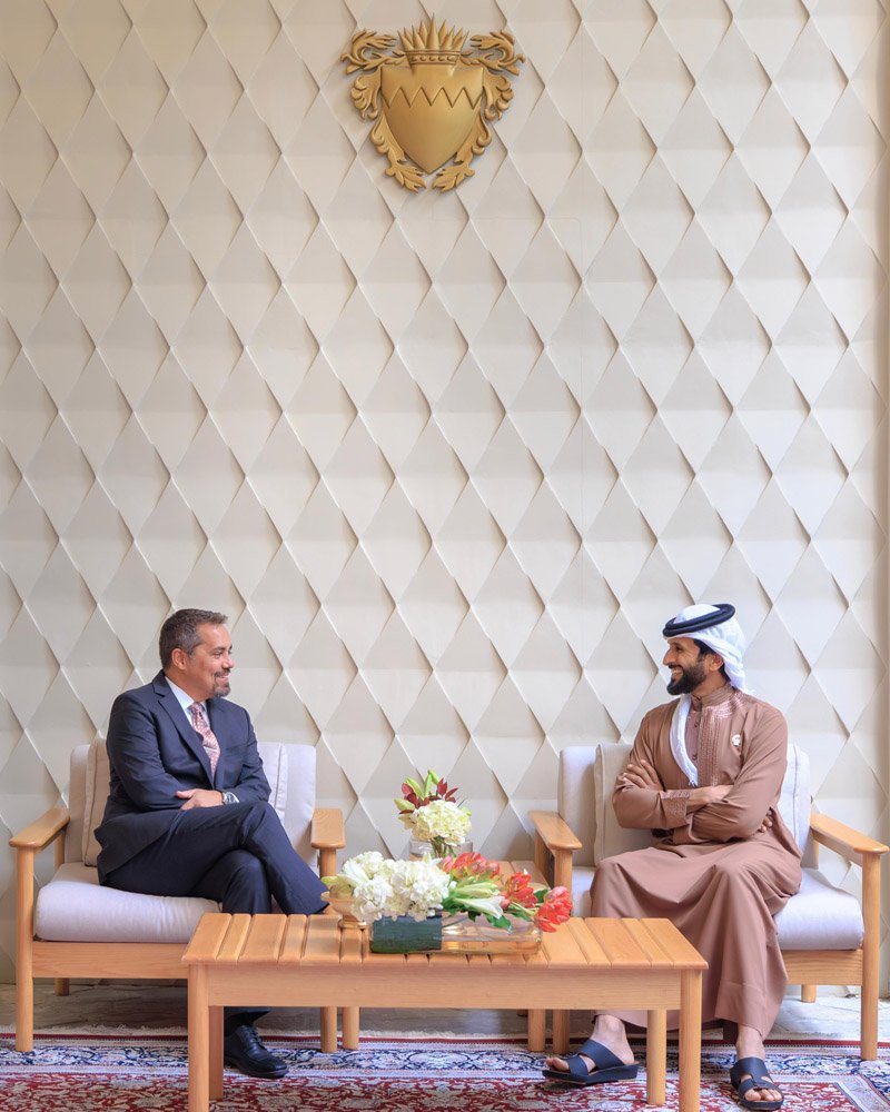 سمو الشيخ ناصر بن حمد يؤكد على أهمية تعزيز التطوير والبحث والابتكار لدعم جهود تحول قطاع الطاقة في البحرين