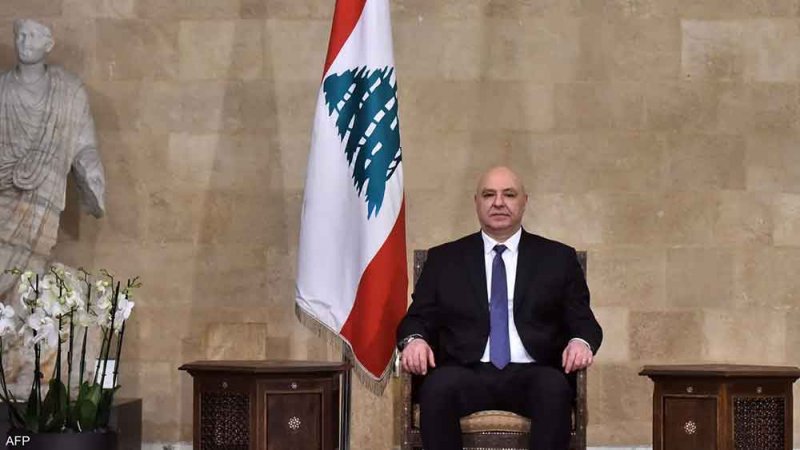 الرئيس اللبناني يصر على انسحاب إسرائيل الكامل من لبنان