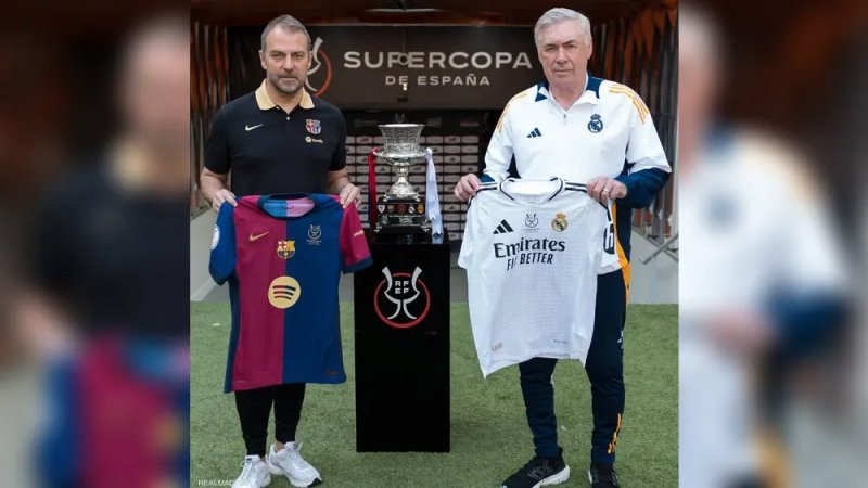 مدربا ريال مدريد وبرشلونة يعترفان بـ"صعوبة" نهائي كأس السوبر
