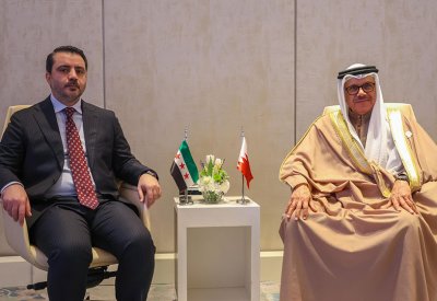 وزير الخارجية يلتقي مع وزير الخارجية وشؤون المغتربين السوري