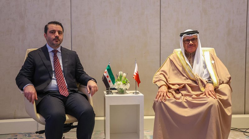 وزير الخارجية يلتقي مع وزير الخارجية وشؤون المغتربين السوري