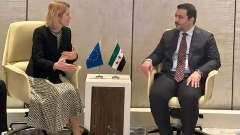 كايا التقت الشيباني.. هذا شرط أوروبا لرفع العقوبات عن سوريا