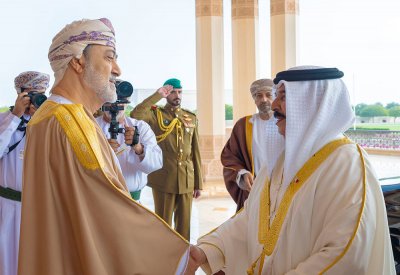 تكريمًا لجلالة الملك المعظم.. جلالة سلطان عمان يقيم مأدبة غداء بمناسبة زيارة الدولة التي يقوم بها جلالته للسلطنة الشقيقة