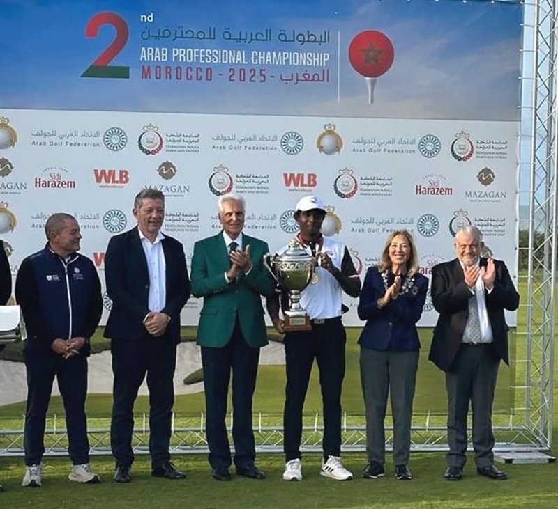 جولف الإمارات يتوج بلقب البطولة العربية للمحترفين بالمغرب