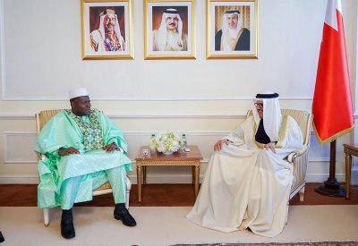 وزير الخارجية يستقبل وزير التخطيط والتعاون الدولي في جمهورية غينيا