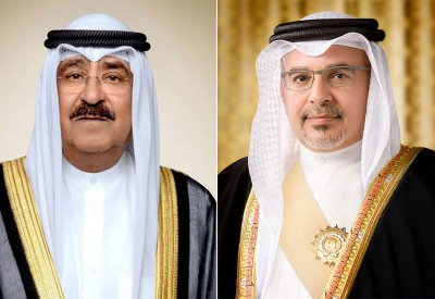 سمو ولي العهد رئيس مجلس الوزراء يعزي سمو أمير دولة الكويت في وفاة الشيخ عبدالله راكان نايف جابر الأحمد الصباح