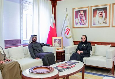 وزيرة الإسكان والتخطيط العمراني تستقبل السفير الإماراتي لدى مملكة البحرين