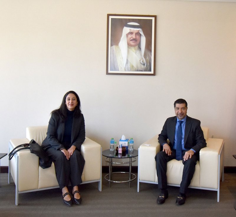 "الوطنية للحقوق" تستقبل الممثل المقيم الجديد لبرنامج الأمم المتحدة الإنمائي في مملكة البحرين