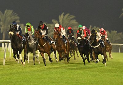 نادي راشد للفروسية ينظم النسخة الثانية من" أمسية رويالتي " لسباق الخيل