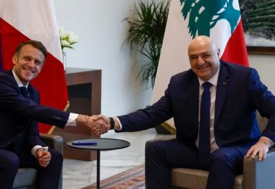 ماكرون لعون: أجري اتصالات للإبقاء على اتفاق وقف النار واستكماله