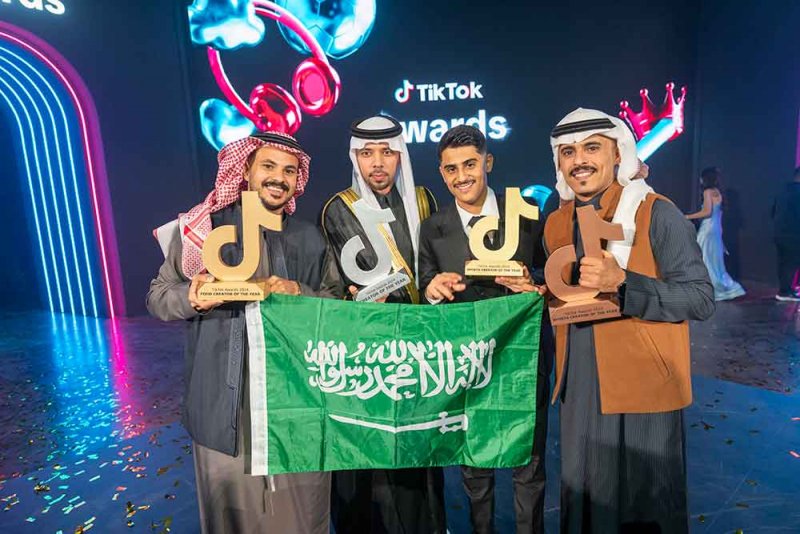 "تيك توك الشرق الأوسط وشمال أفريقيا" تستضيف حفل جوائزها