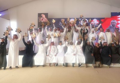 صقارو الخليج يتألقون في موسم ناصر بن حمد للصقور والصيد