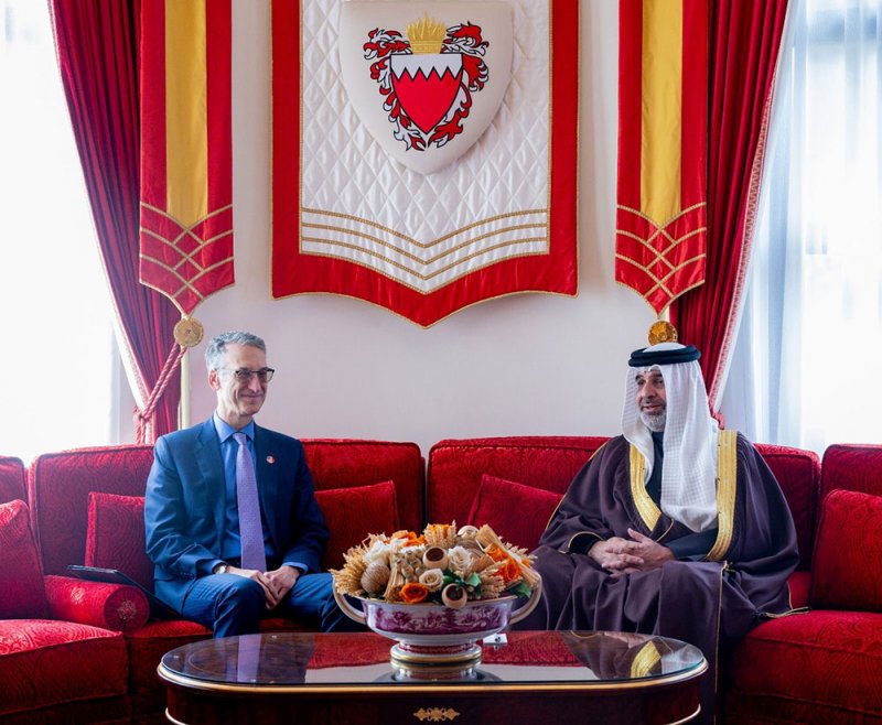 سمو الشيخ عبدالله بن حمد آل خليفة يستقبل سفير الولايات المتحدة الأميركية لدى مملكة البحرين
