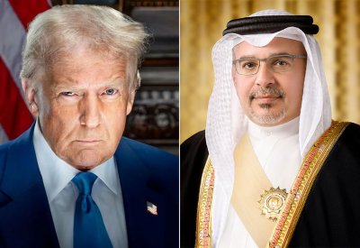 سمو ولي العهد رئيس مجلس الوزراء يعزي الرئيس الأميركي في ضحايا حادث الطائرة