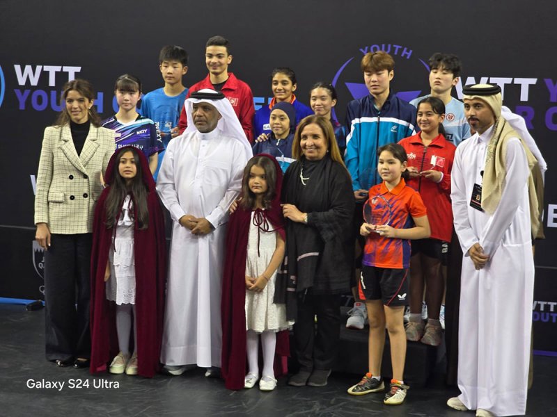 رئيسة إتحاد "الطاولة" تشيد بنتائج المشاركة في بطولة الدوحة الدولية