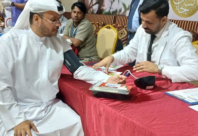 المحافظة الشمالية تنظم فحوصات طبية في مأتم الهداية بالشاخورة