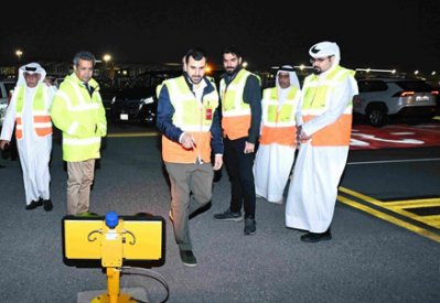 شركة مطار البحرين تدشن برنامج صيانة المدرج لعام 2025