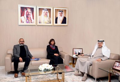 الشيخ هشام بن عبدالرحمن آل خليفة يبحث سبل تعزيز التعاون المشترك مع وفد المنظمة الدولية للهجرة