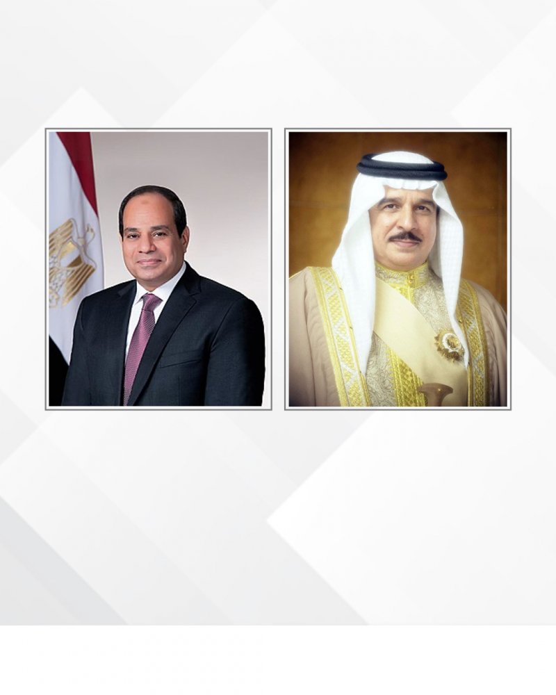 جلالة الملك المعظم يتلقى اتصالًا هاتفيًا من فخامة رئيس جمهورية مصر العربية
