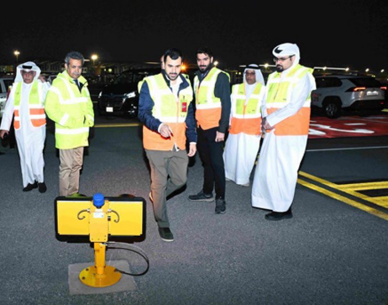 شركة مطار البحرين تدشن برنامج صيانة المدرج لعام 2025