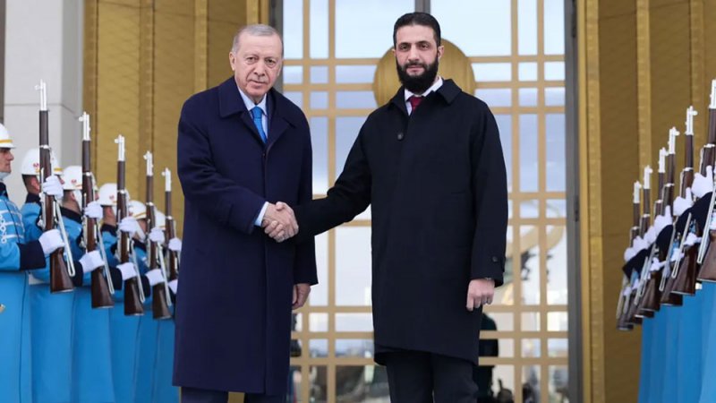 الشرع يصل تركيا ويلتقي أردوغان